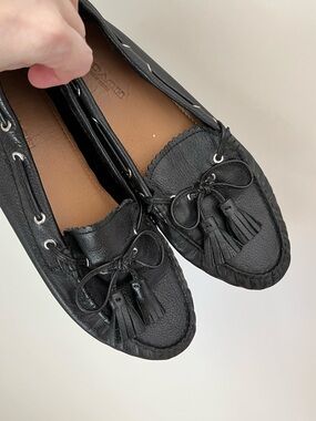 Coach Nadia Leather Driving Loafers